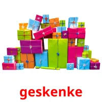 geskenke picture flashcards