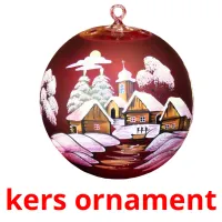 kers ornament picture flashcards