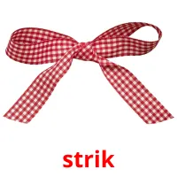 strik picture flashcards