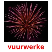 vuurwerke picture flashcards