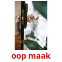 oop maak Bildkarteikarten