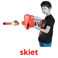 skiet Bildkarteikarten