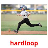 hardloop picture flashcards