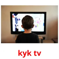 kyk tv Bildkarteikarten