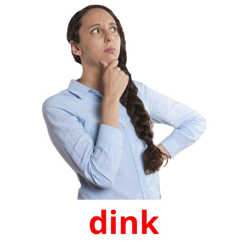 dink picture flashcards