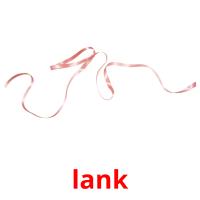 lank picture flashcards