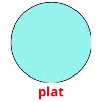 plat flashcards illustrate