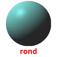 rond flashcards illustrate