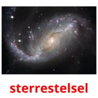 sterrestelsel picture flashcards