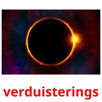 verduisterings picture flashcards