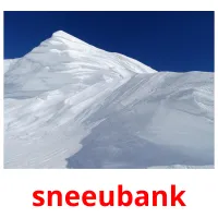 sneeubank Tarjetas didacticas