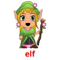 elf picture flashcards