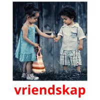 vriendskap flashcards illustrate