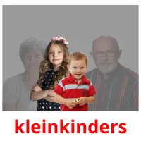 kleinkinders picture flashcards