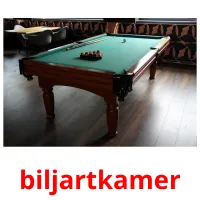 biljartkamer picture flashcards