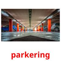 parkering picture flashcards