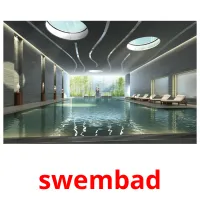 swembad picture flashcards