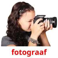 fotograaf Tarjetas didacticas