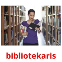 bibliotekaris ansichtkaarten