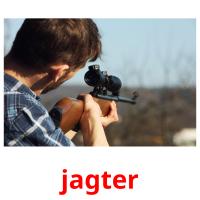 jagter picture flashcards
