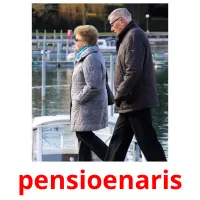 pensioenaris ansichtkaarten