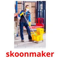 skoonmaker ansichtkaarten