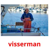 visserman ansichtkaarten