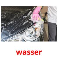 wasser picture flashcards