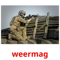 weermag ansichtkaarten