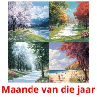 Maande van die jaar cartões com imagens