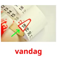 vandag ansichtkaarten