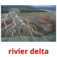 rivier delta picture flashcards