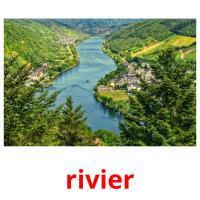 rivier picture flashcards