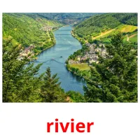 rivier picture flashcards