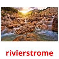 rivierstrome flashcards illustrate