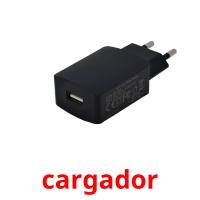 cargador flashcards illustrate