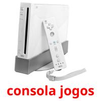 consola jogos picture flashcards