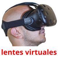 lentes virtuales flashcards illustrate