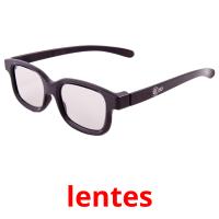 lentes flashcards illustrate