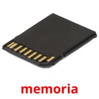 memoria flashcards illustrate