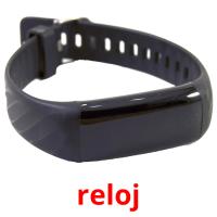 reloj flashcards illustrate