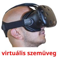 virtuális szemüveg cartões com imagens