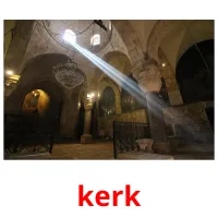 kerk Bildkarteikarten