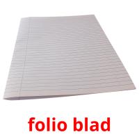 folio blad picture flashcards