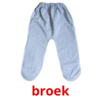 broek Tarjetas didacticas