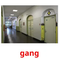 gang flashcards illustrate