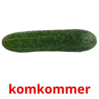 komkommer ansichtkaarten