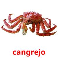 cangrejo cartões com imagens