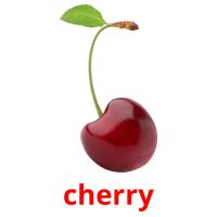 cherry picture flashcards