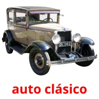 auto clásico picture flashcards